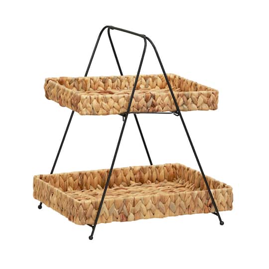 Household Essentials 2-Tier Basket Tray